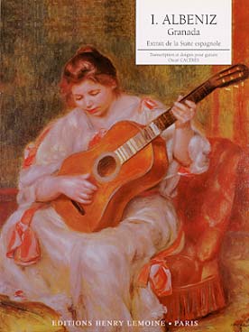 Illustration de Granada (N° 1 Suite espagnole op. 47) - tr. Cáceres