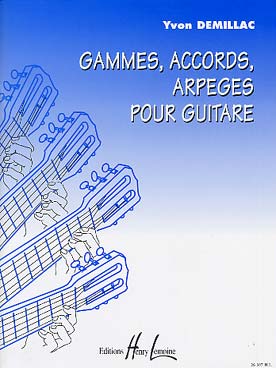 Illustration de Gammes, accords, arpèges pour guitare