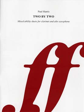 Illustration de Two by two pour clarinette et saxophone