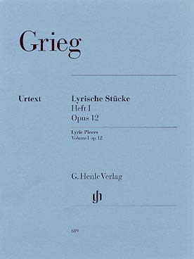 Illustration grieg pieces lyriques (hn) vol. 1 op. 12