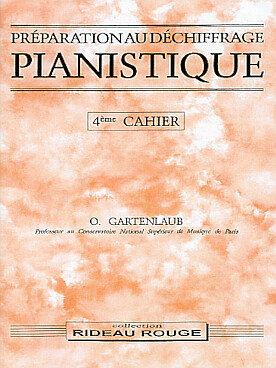 Illustration de Préparation au déchiffrage pianistique - Vol. 4 : exercices de rythmes en canon suivis de 24 lectures