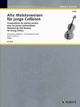 Illustration de ALTE MEISTERWEISEN für junge Cellisten - Vol. 2