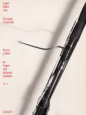 Illustration de Duetto en sol m pour basson et clavecin obligé