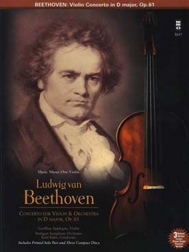 Illustration de Concerto op. 61 en ré M avec CD