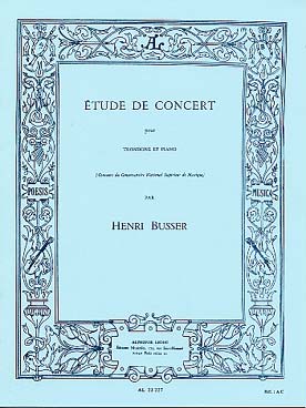 Illustration de Étude de concert op. 79