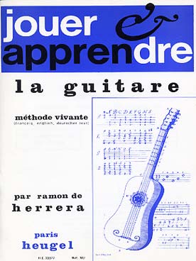 Illustration de Jouer et apprendre la guitare, méthode vivante