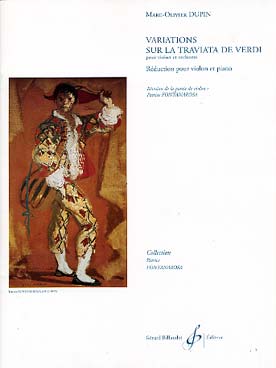 Illustration dupin variations sur traviata de verdi