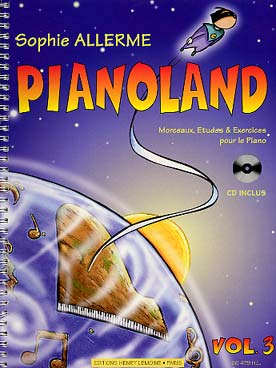 Illustration de PIANOLAND (Sophie Allerme) avec CD d'écoute - Vol. 3  