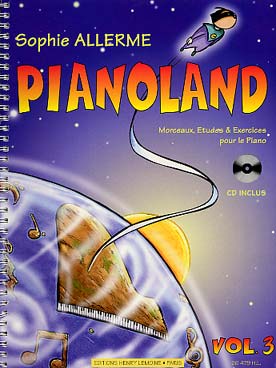 Illustration de PIANOLAND (Sophie Allerme) avec CD d'écoute - Vol. 3