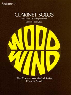 Illustration de Clarinet solos Vol. 2