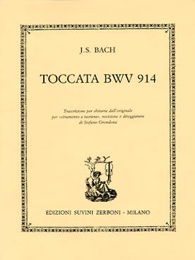 Illustration de Toccata BWV 914 (Grondana)