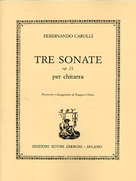 Illustration carulli sonates (3) op. 21 (chiesa)