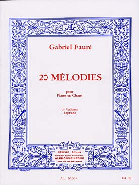 Illustration de 60 Mélodies - Vol. 3 (soprano)