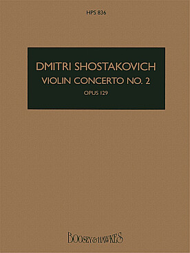 Illustration de Concerto N° 2 op. 129 pour violon et orchestre