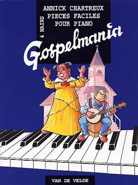 Illustration de Gospelmania : 6 Gospels piano 4 mains