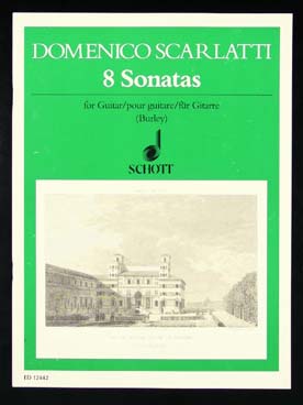Illustration de 8 Sonates : K 480, K 379, K 208, K 232, K 491, K 94, K 376, K 377 (tr. Burley)