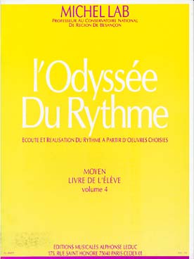 Illustration de L'Odyssée du rythme Vol. 4 : Moyen - Livre de l'élève