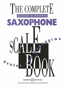 Illustration de Complete Boosey & Hawkes saxophone scale book