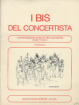Illustration de LES "BIS" DES CONCERTISTES - Vol. 1 : œuvres de Sanz, Giuliani, Paganini, Albeniz, Tonazzi