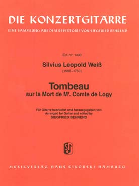 Illustration de Le Tombeau de Logy - éd. Sikorski (tr. Behrend)