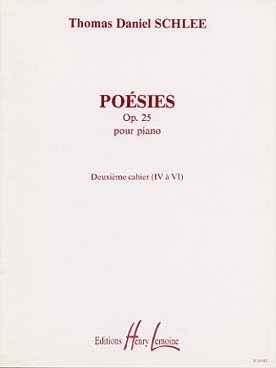 Illustration schlee poesies op. 25 vol. 2