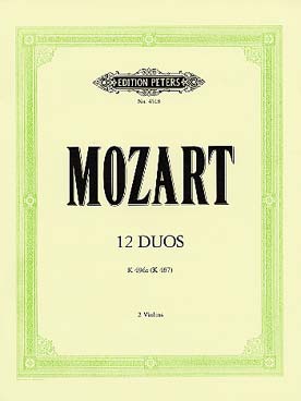 Illustration de 12 Duos faciles K 487