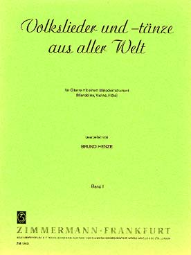 Illustration de Volkslieder und Tänze aus aller Welt für Mandoline und Gitarre - Vol. 1