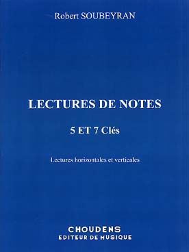 Illustration de Lecture de notes à 5 et 7 clés