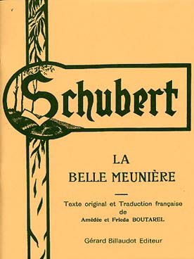 Illustration de La Belle meunière (voix moyenne) paroles français/allemand