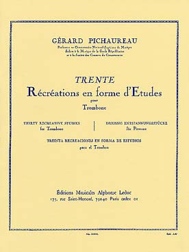 Illustration de 30 Récréations en forme d'études