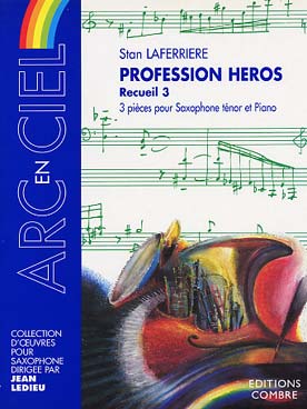 Illustration de Profession héros - Vol. 3 : 3 pièces pour saxophone ténor
