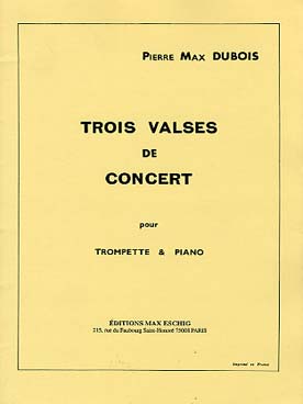 Illustration de 3 Valses de concert    