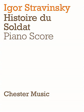 Illustration de L'histoire du soldat  Réd. piano + récitant