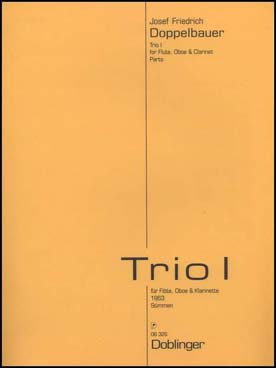 Illustration de Trio pour flûte, hautbois, clarinette