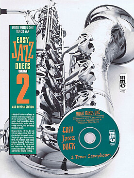 Illustration de EASY JAZZ DUETS TENOR avec CD