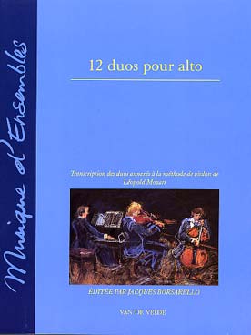Illustration de 12 Duos pour alto (transcription des duos annexés à la méthode de violon)