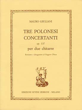 Illustration giuliani polonaises concert. (3) op. 137