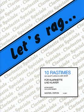 Illustration de Let's rag : 10 ragtimes (tr. Heger)
