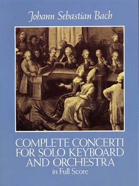 Illustration bach js concertos pour clavecin solo