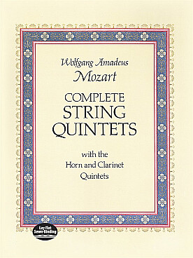 Illustration de Quintettes à cordes et quintettes avec cor et clarinette (éd. intégrale)