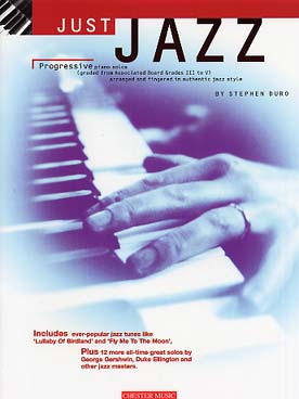 Illustration de JUST JAZZ PROGRESSIVE piano solos - Grade 3-5