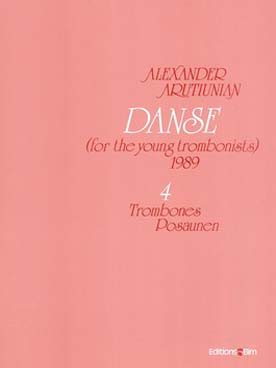 Illustration de Dance pour 4 trombones