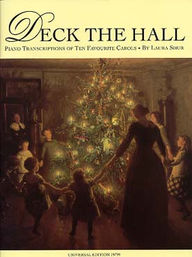 Illustration de Deck the hall : transcriptions de 10 cantiques