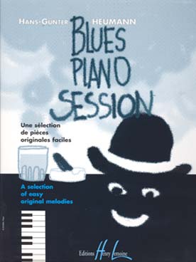 Illustration de Blues piano session : pièces originales faciles
