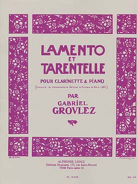 Illustration de Lamento et Tarentelle