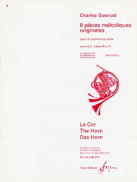 Illustration gounod pieces melodiques originales v 3