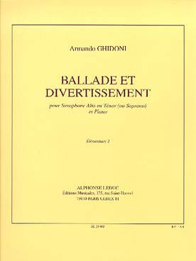 Illustration de Ballade et divertissement (alto/ténor)
