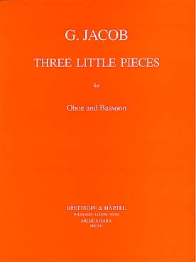 Illustration jacob petites pieces hautbois et basson