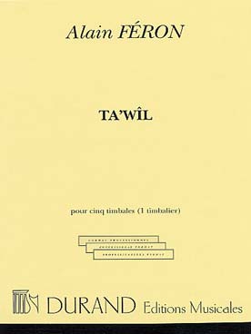 Illustration de Ta'wîl pour 5 timbales (1 timbalier)