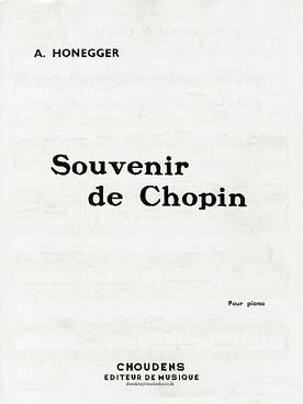 Illustration de Souvenir de Chopin